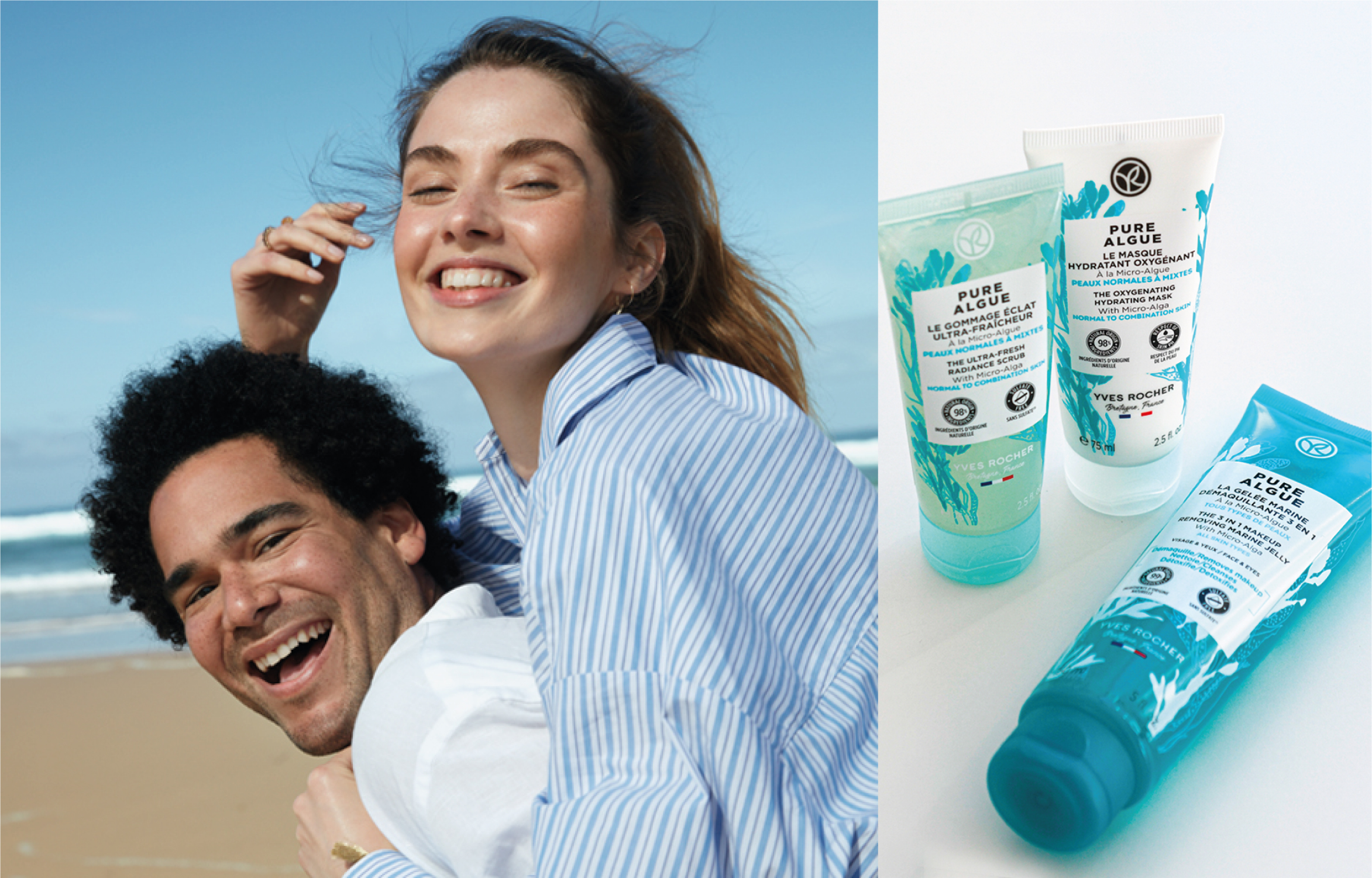 Rutina faciala Yves Rocher cu super oferta